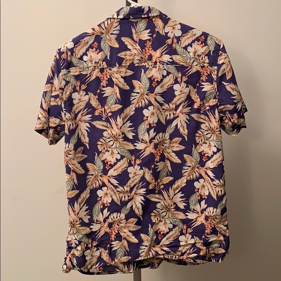 Native Youth Floral Print Button Down - Picture 2 of 2